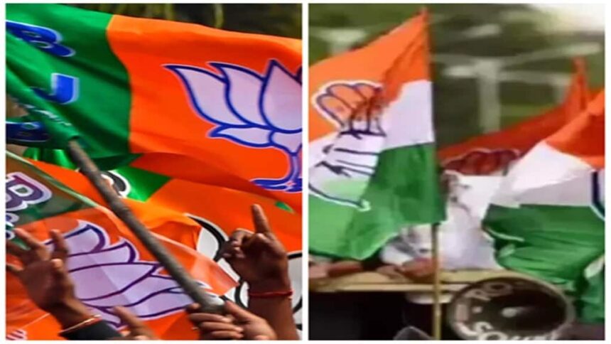 BJP congress| Flag