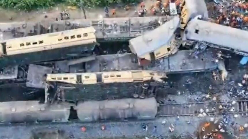 Train derailed in Vizianagaram | AP Train Accident | Train Accident News