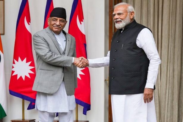 PM Modi-Nepalese PM meet