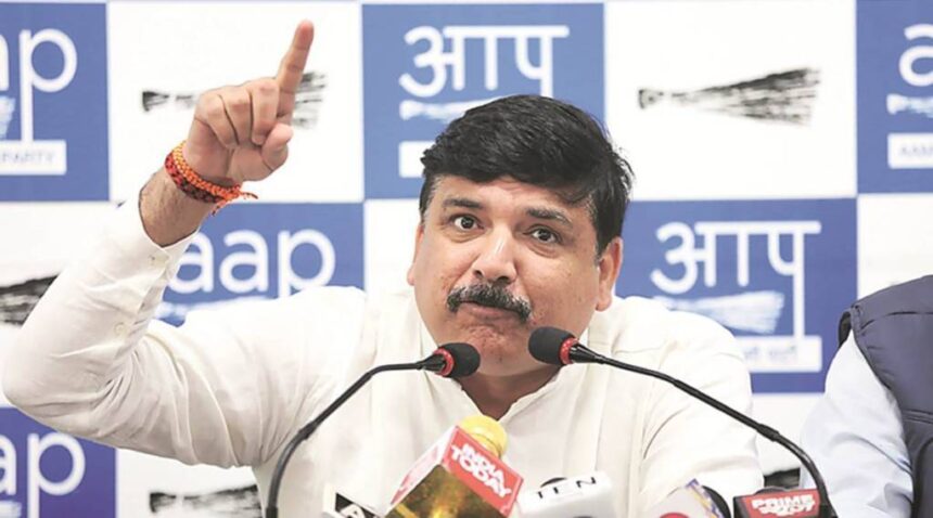 Sanjay Singh | AAP MP Sanjay Singh ED Raids | ED Raid in Delhi
