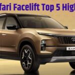 Tata Safari Facelift Top 5 Things । Tata Safari Facelift Top 5 Highlights । Tata Safari Facelift Top 5 Updates