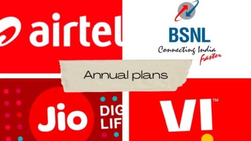 Airtel Jio BSNL Vi | Affordable Recharge | Annual Recharge Plans