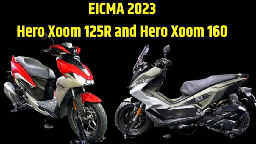 EICMA 2023 Latest Update । Hero MotoCorp New Scooter । Hero Xoom 160 । Hero Xoom 125R