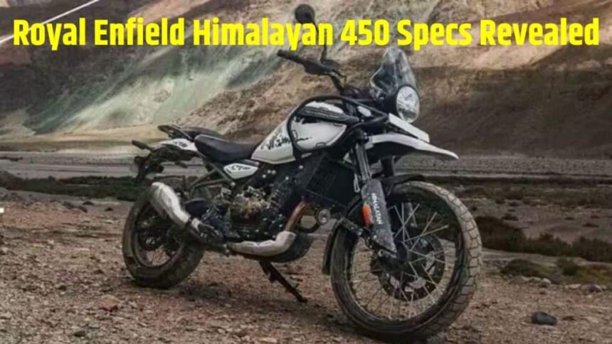 Royal Enfield Himalayan 450 Complete Details Unveiled । Royal Enfield Himalayan 450 Hardware Details । Royal Enfield Himalayan 450 Engine Details । Royal Enfield Himalayan 450 New Updates