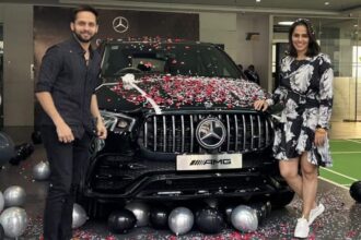 Saina Nehwal New Car । Saina Nehwal New SUV । Saina Nehwal bought Mercedes AMG GLE 53 SUV । Mercedes AMG GLE 53 SUV Price