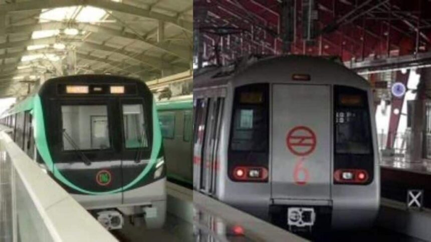 delhi metro | noida metro |