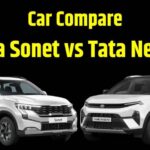 Kia Sonet facelift vs Tata Nexon compare report । Kia Sonet facelift vs Tata Nexon compare in dimensions । Kia Sonet facelift vs Tata Nexon compare in features । Kia Sonet facelift vs Tata Nexon compare in engine specifications