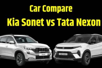 Kia Sonet facelift vs Tata Nexon compare report । Kia Sonet facelift vs Tata Nexon compare in dimensions । Kia Sonet facelift vs Tata Nexon compare in features । Kia Sonet facelift vs Tata Nexon compare in engine specifications