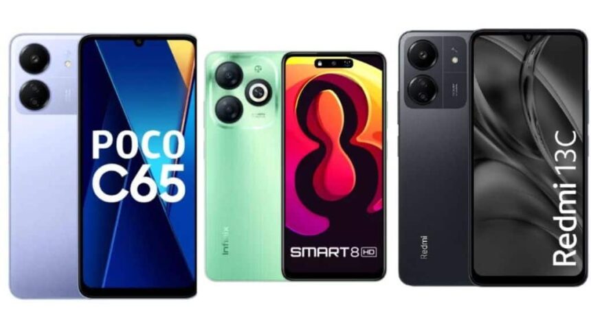 Poco C65 | Redmi 13C | Infinix Smart 8 HD