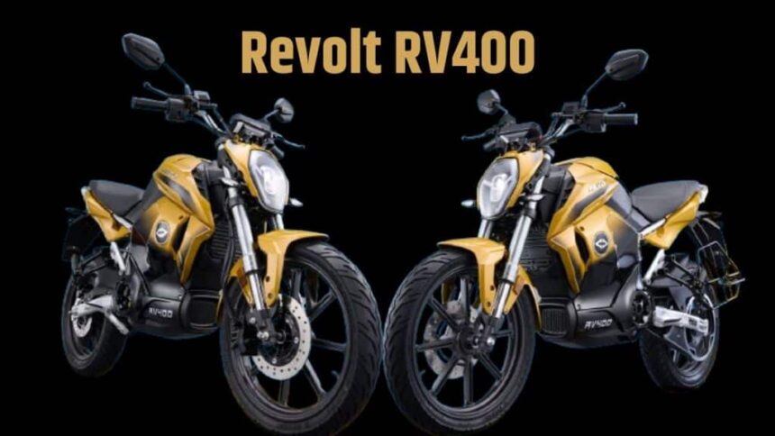 Revolt RV400 New Color Variant । Revolt RV400 Lighting Yellow Color Edition । Revolt RV400 New Color Option । Revolt RV400 New Color Scheme