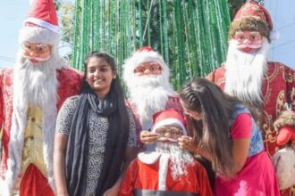 santa claus| Christmas 2023| madhya pradesh