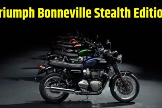 Triumph Bonneville Stealth Edition launched । Triumph Bonneville Stealth Edition price । Triumph Bonneville Stealth Edition variant। Triumph Bonneville Stealth Edition specification । Triumph Bonneville Stealth Edition color option